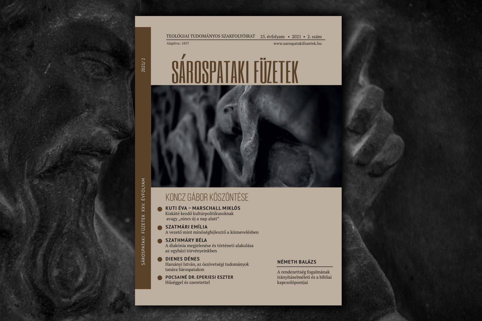 Koncz Gábor köszöntése – megjelent a Sárospataki Füzetek 2021/2. száma