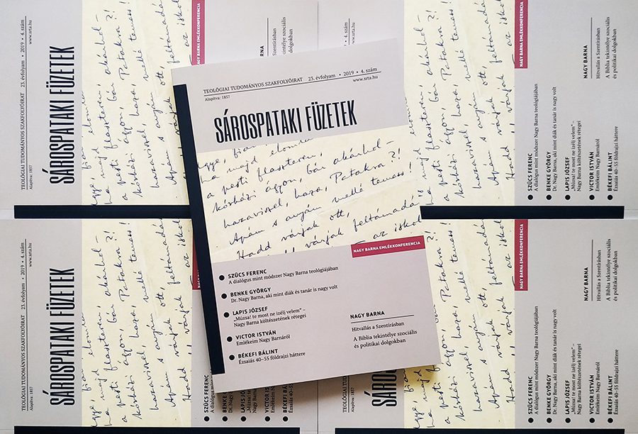 Sárospataki Füzetek 2019/4.