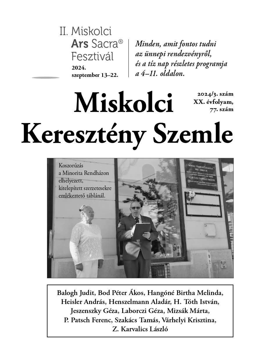 Miskolci Keresztény Szemle 77